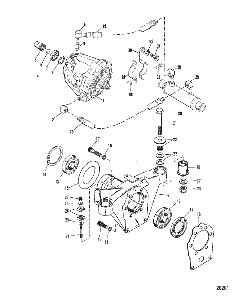 Transmission and Tailstock