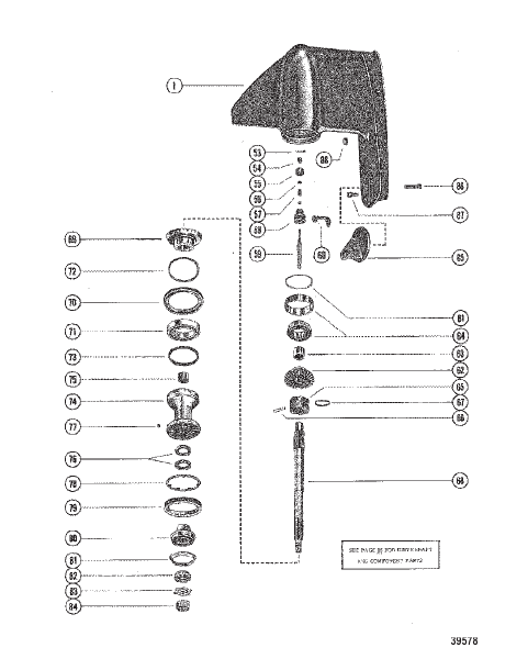 GEAR HOUSING ASSEMBLY