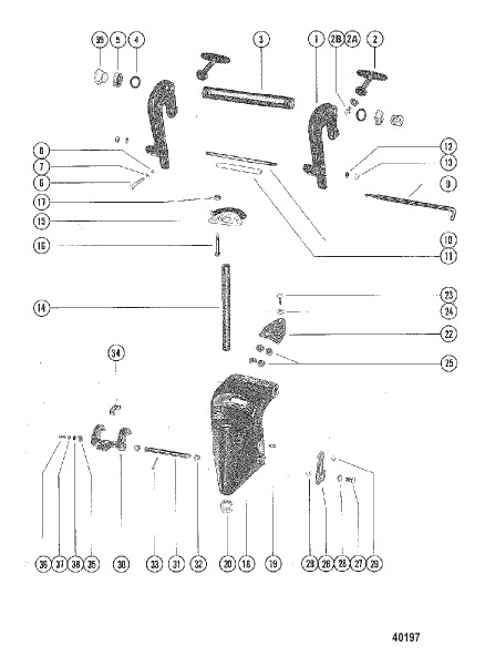 CLAMP AND SWIVEL BRACKET ASSEMBLY