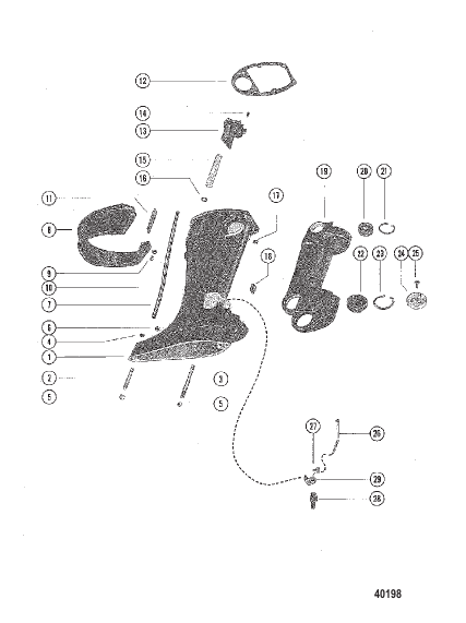 DRIVESHAFT HOUSING ASSEMBLY