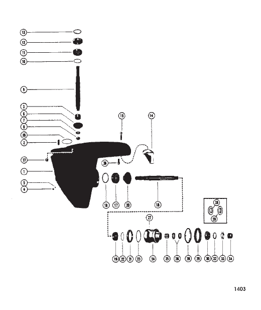 GEAR HOUSING (TRS)