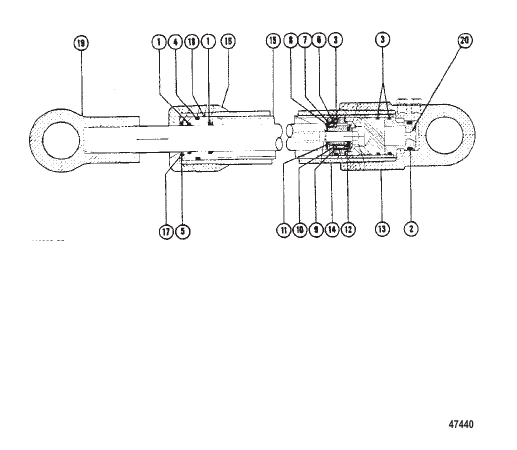 TRIM CYLINDER REPAIR KITS (INTERNAL LINES)