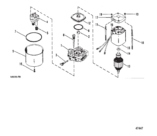 HYDRAULIC PUMP (OILDYNE PUMP METAL RESERVOIR)