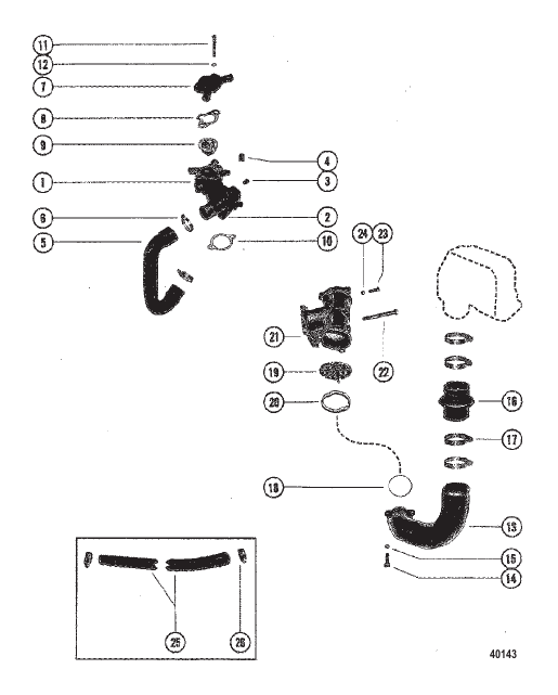THERMOSTAT HOUSING