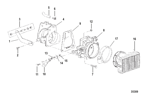THROTTLE BODY AND LINKAGE
