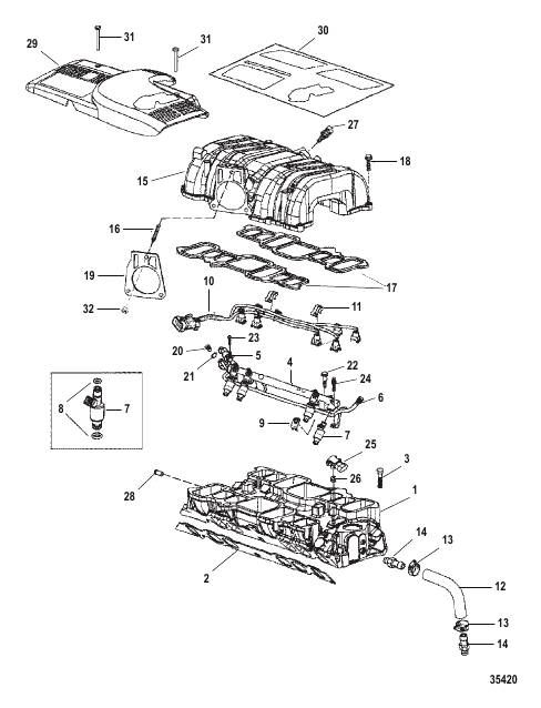 INTAKE MANIFOLD AND INTAKE PLENUM
