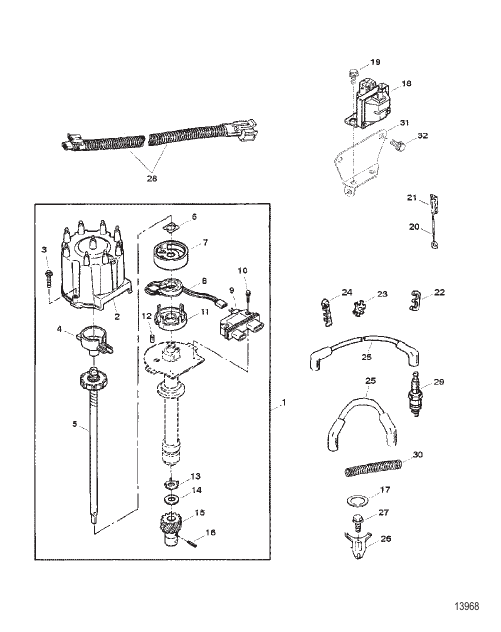 Distributor And Ignition Components