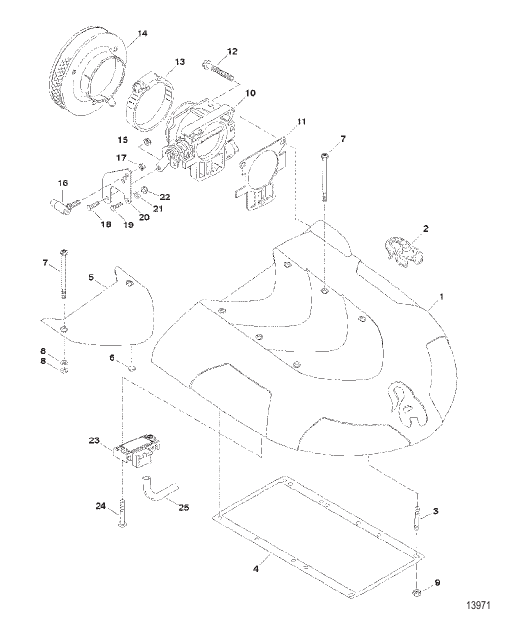 Intake Plenum And Flame Arrestor