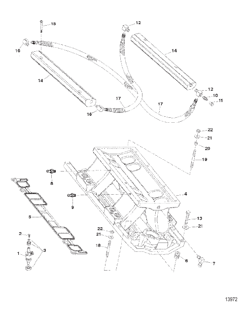Intake Manifold And Fuel Rails
