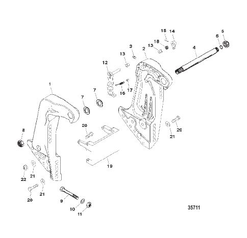 Transom Bracket