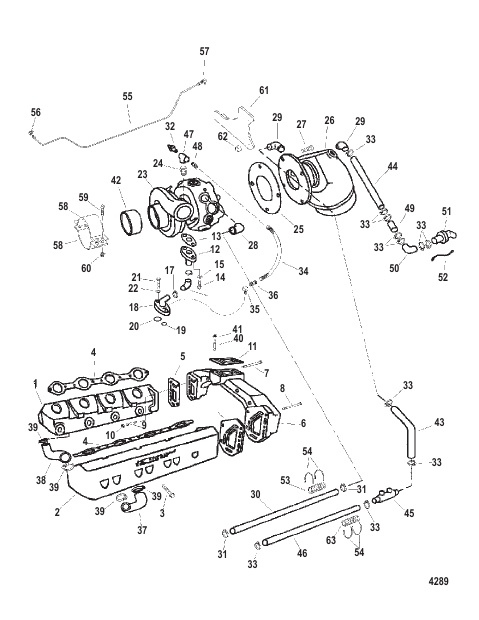 Exhaust Manifold And Turbocharger