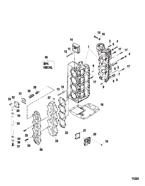 Cylinder Block Assembly