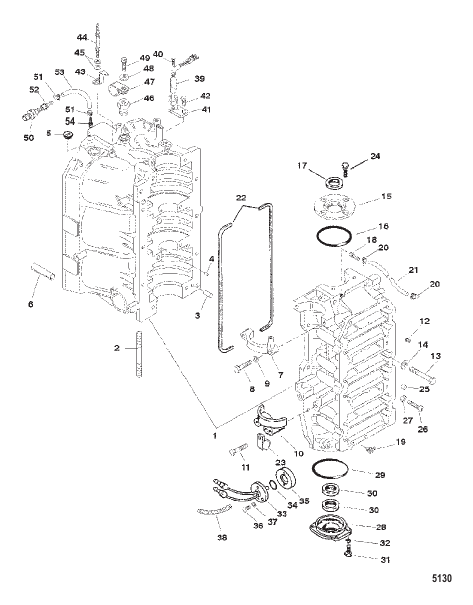 Cylinder Block and End Caps