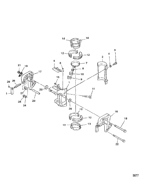 CLAMP AND SWIVEL BRACKET
