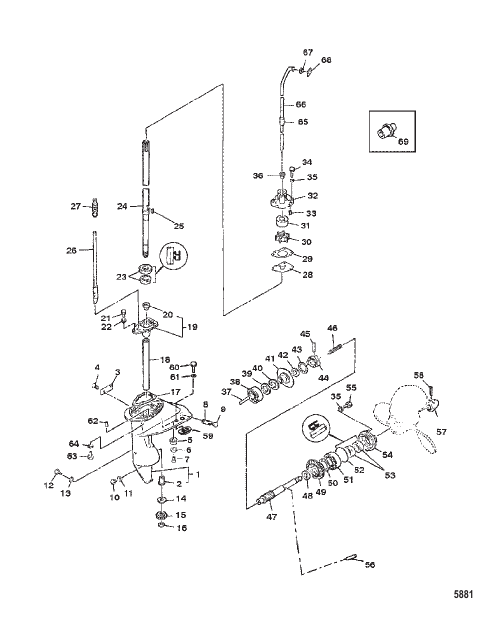 GEAR HOUSING ASSEMBLY