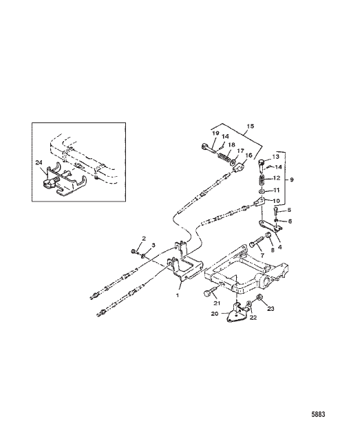 REMOTE CONTROL ATTACHING KIT OPTIONAL