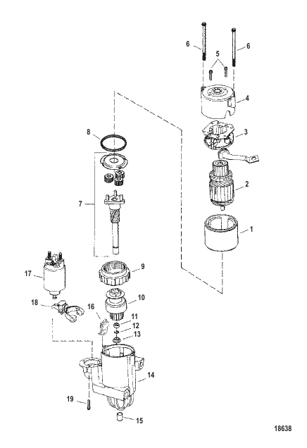 Starter Assembly (50-8M8021116)