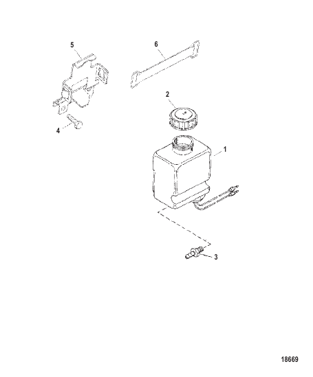 Oil Reservoir Bottle