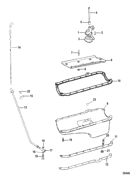 Oil Pan and Oil Pump