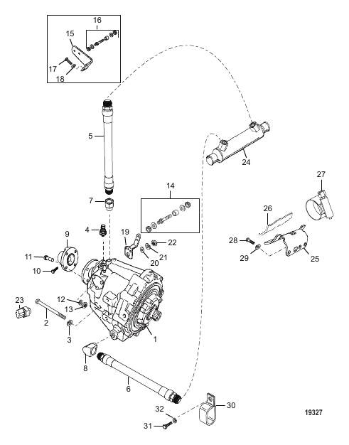 Transmission and Related Parts (Borg Warner 71C & 72C)