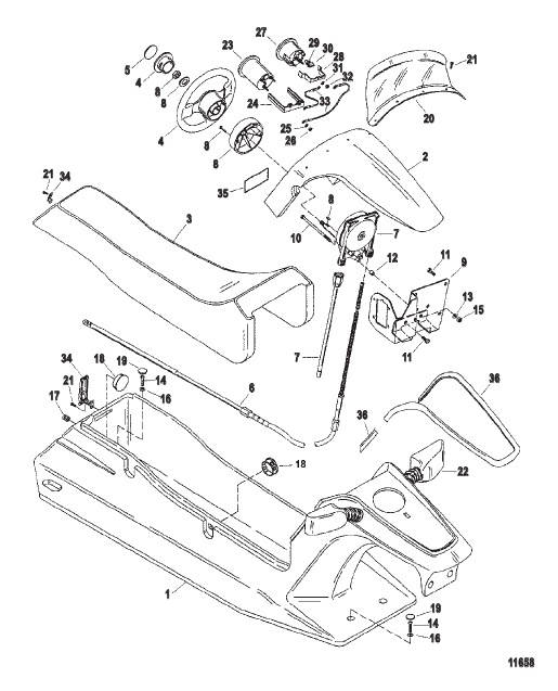 Base And Seat Components Rhino Rider