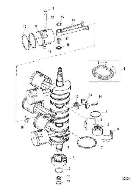 Crankshaft / Pistons / Connecting Rods