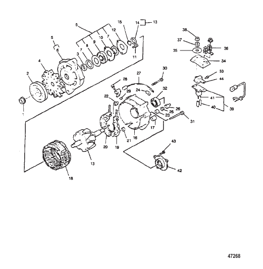 ALTERNATOR ASSEMBLY