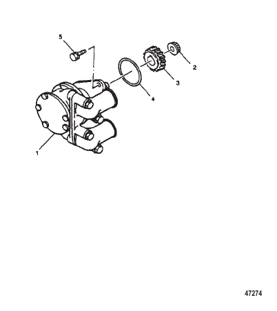 RAW WATER PUMP ASSEMBLY