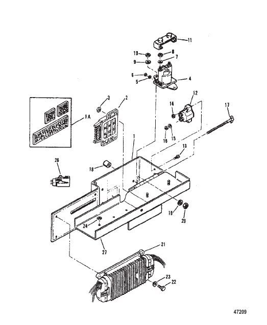 ELECTRICAL BOX AND COMPONENTS