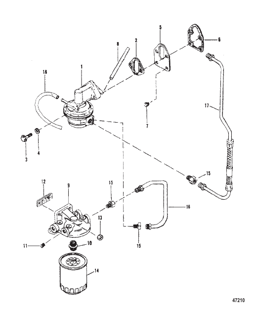 FUEL PUMP AND FUEL FILTER