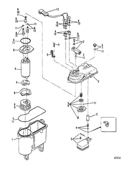 VAPOR SEPARATOR TANK