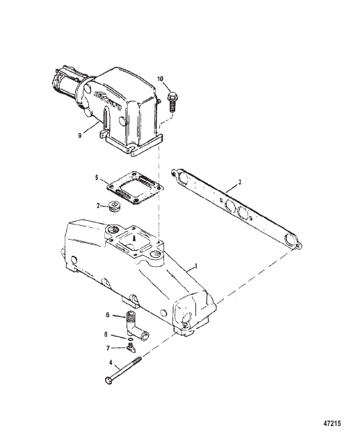 EXHAUST MANIFOLD AND EXHAUST ELBOW