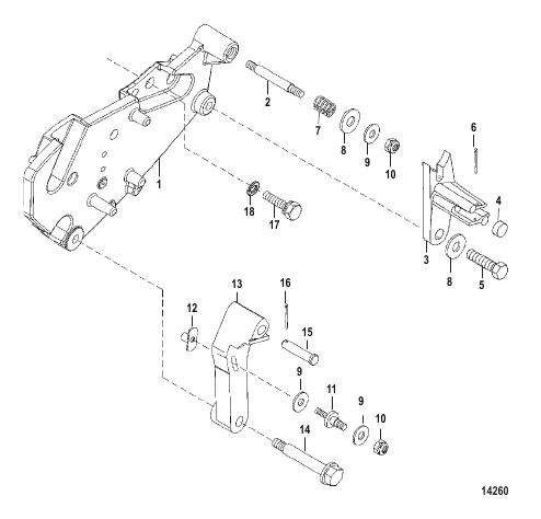 SHIFT BRACKET