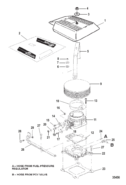 INTAKE PLENUM AND FLAME ARRESTOR