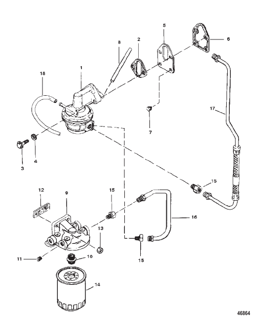 FUEL PUMP AND FUEL FILTER