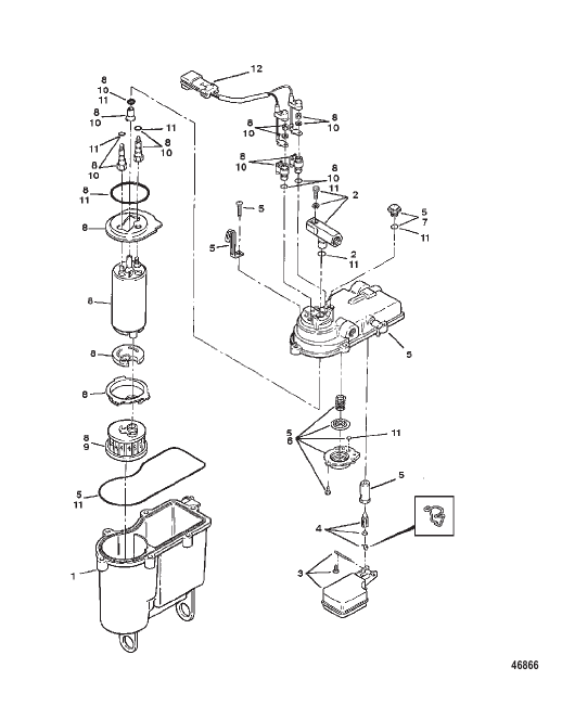 VAPOR SEPARATOR TANK