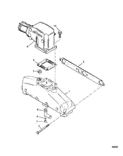 EXHAUST MANIFOLD AND EXHAUST ELBOW