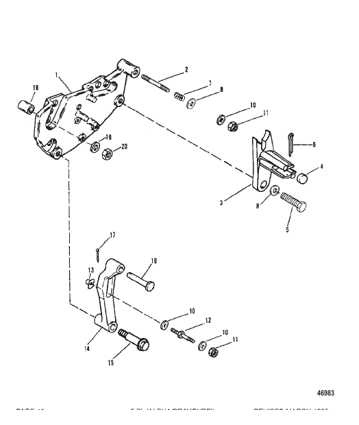 SHIFT BRACKET (BRAVO)