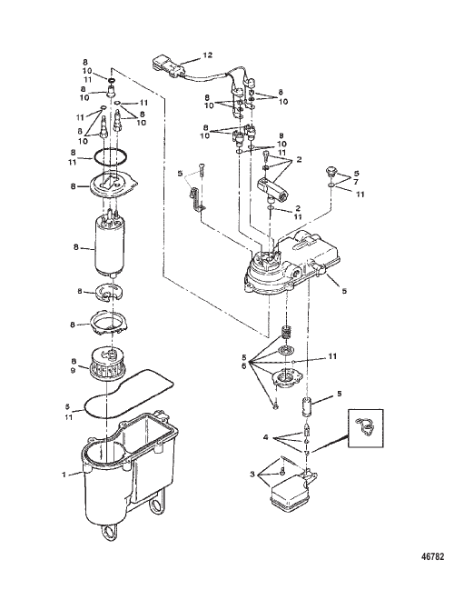 VAPOR SEPARATOR TANK