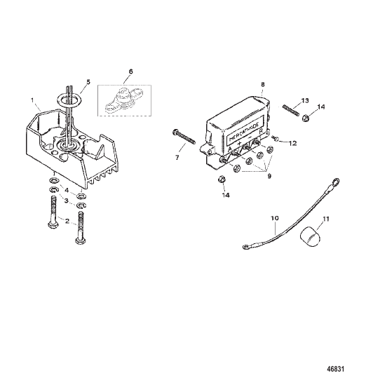 MERCATHODE COMPONENTS