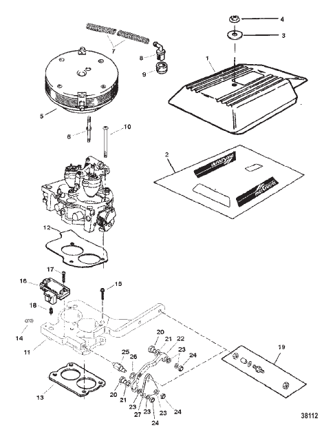 THROTTLE LINKAGE (5.7L ALPHA AND BRAVO)