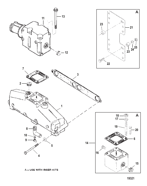 EXHAUST MANIFOLD AND EXHAUST ELBOW