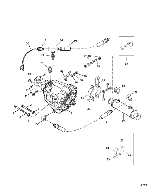TRANSMISSION AND RELATED PARTS