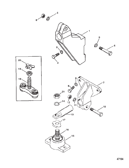 TRANSMISSION AND ENGINE MOUNTING