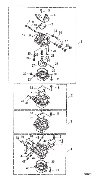 CARBURETOR (ADJUSTABLE PILOT SCREW)