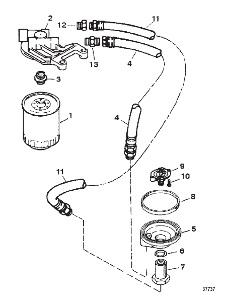 OIL FILTER AND ADAPTOR