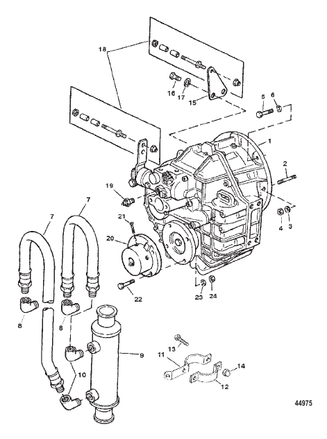 TRANSMISSION AND RELATED PARTS (HURTH)