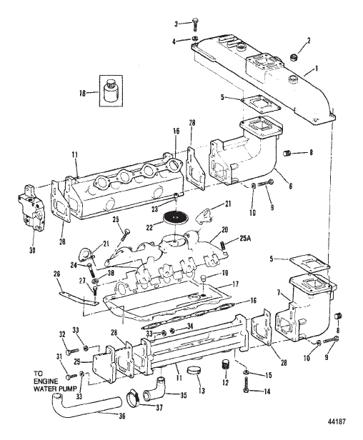 EXHAUST MANIFOLD AND ELBOWS