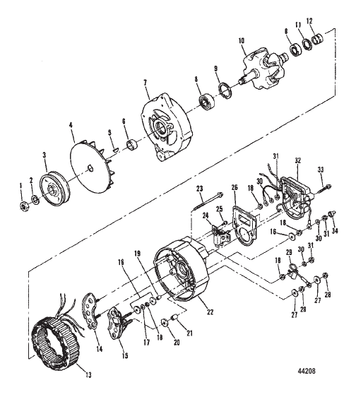 ALTERNATOR (PRESTOLITE)