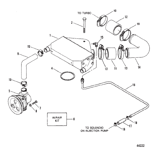 AFTERCOOLER (INBOARD)